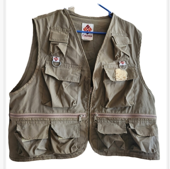 Columbia Other - Vintage Columbia Fishing Vest Size XL